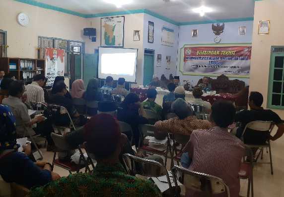 Bimbingan Teknis Kelompok Penyelenggara Pemungutan Suara (KPPS) Pemilihan Kepala Desa Purwokerto Tahun 2020